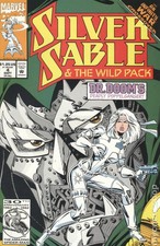 Silver Sable and the Wild Pack #4 FN 1992 Stock Image