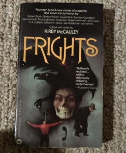 VTG Fright Horror Thriller 1977 Pb Warner Books Kirby McCauley Free Shipping - Picture 1 of 2