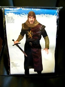 Medieval Renaissance Classic Valiant Knight Men Adult Costume - Picture 1 of 3