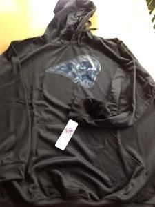 NFL Team Apparel Pop Fleece Hoodie Sweatshirt Pocket, Los Angeles Rams ,3XL - Picture 1 of 10