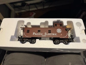 K-Line K616-4031 Pacific Electric Wood-Sided Caboose w/Smoke O-Gauge NIB - Picture 1 of 3
