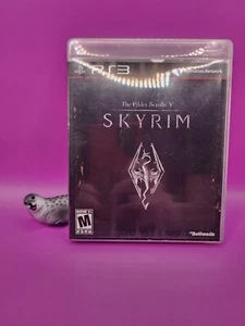 The Elder Scrolls V Skyrim PlayStation 3 2011 Complete In Box With Free Shipping - Picture 1 of 3