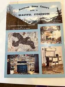 VTG Kootenay Stone Centre's Guide to Beautiful Stonework by Iris Bakken Signed - Bild 1 von 6