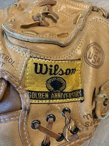 Rare Vintage WILSON USA A2546 Golden Ann. Baseball Glove MITT Hal Smith RH - Picture 1 of 8