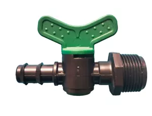 Valvola Rubinetto 10 PEZZI Maschio Ø Mm 16 X 3/4"- Ala Gocciolante IRRITEC - Imagen 1 de 3