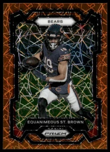 2023 Panini Prizm #53 Equanimeous St. Brown Lazer Chicago Bears - Picture 1 of 2