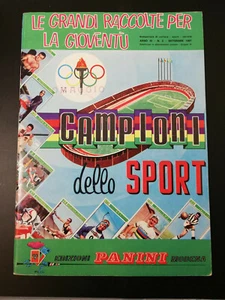 ALBUM PANINI CAMPIONI DELLO SPORT 1967/68 VUOTO PRESENTA SOLO UN PICCOLO DIFETTO - Foto 1 di 7