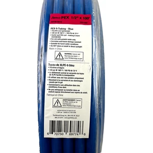 Apollo PEX Pipe Tubing Blue 100 Psi 1/2" x 100' - Picture 1 of 5