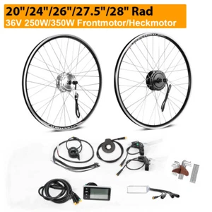 YOSE POWER 20" 24" 26" 27,5" 28 Zoll E-bike Umbausatz Vorderrad, Hinterrad &Akku - Bild 1 von 22