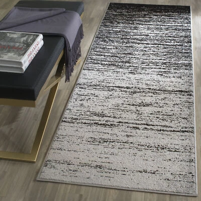 Safavieh Adirondack SILVER / BLACK 2' 6" X 6' Runner - ADR113A-26 - Image 1 of 4