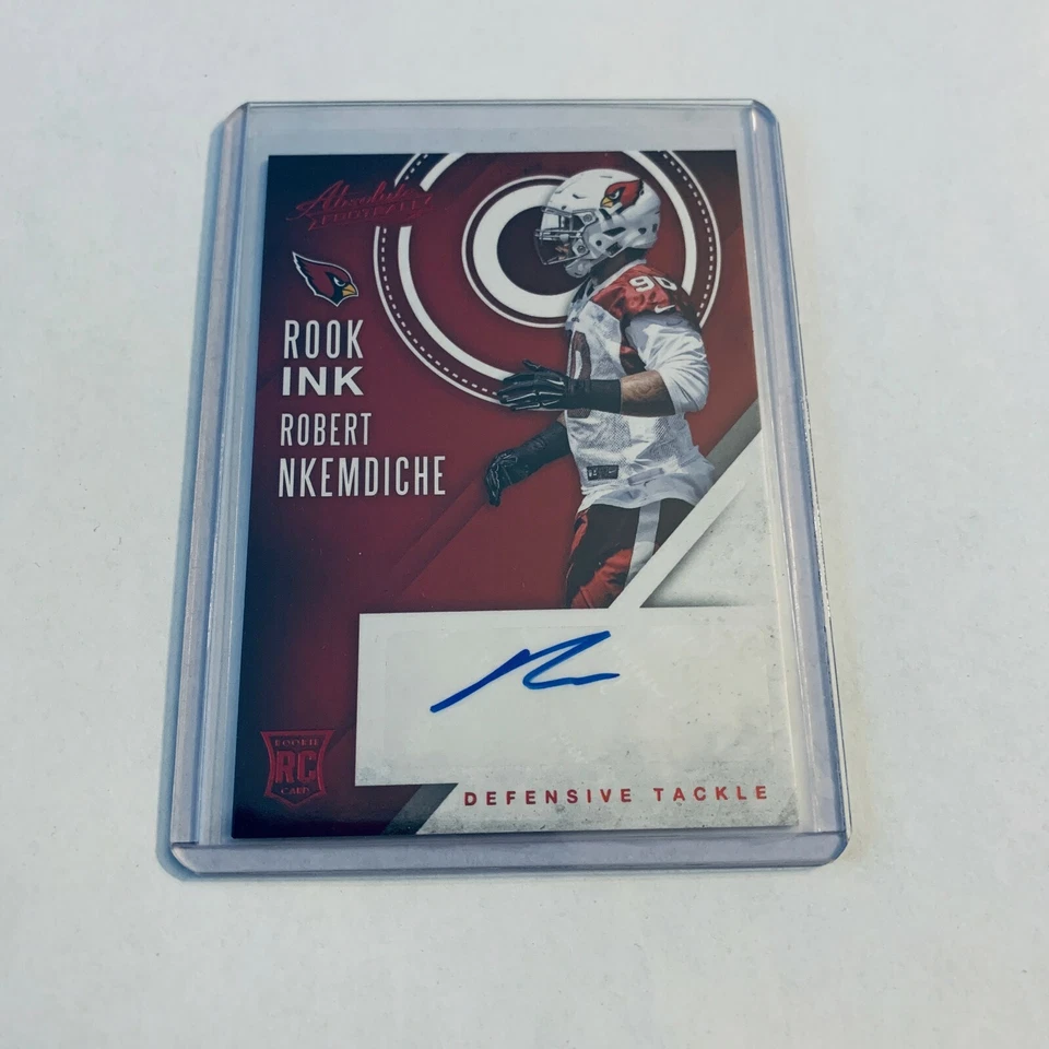 F92439  2016 Absolute Rook Ink Red #42 Robert Nkemdiche CARDINALS - Image 1 of 1