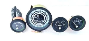 Ford Tractor 600,700,800,900,1800,2000,4000 Series Tacho + Gauge Kit-Black Bezel - Picture 1 of 3
