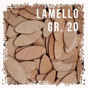 Lamellos Verbindungsplättchen Gr 0 10 20 Flachdübel Holzlamellen Holz Plättchen