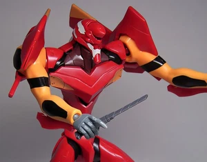 Built BANDAI LMHG HG Neon Genesis Evangelion EVA 02 Production Model Kit srw - Picture 1 of 7