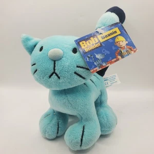 Bob The Builder Pilchard Cat Beanie Plush Soft Toy Stuffed Animal 7" Inches 2000 - Picture 1 of 9
