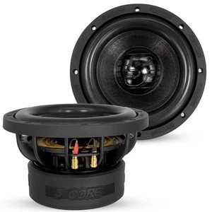 5Core 8 Inch Car Subwoofer Dual 2Ohm 1000W Replacement Speaker Sub Woofer - Picture 1 of 13
