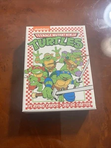 Teenage Mutant Ninja Turtles Pizza Spielkarten - TMNT Themendeck NEU versiegelt - Bild 1 von 1