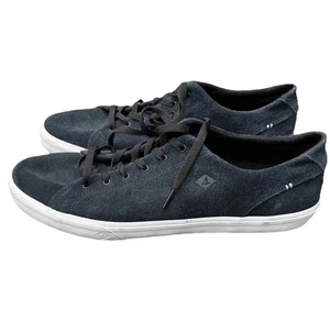 Sperry Top Spider blaue Wildleder Herrenschuhe Größe 13 - Bild 1 von 7