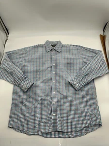Southern Point Co. Herren Kariertes Hadley Hemd Lila Blau Kariert Large - Bild 1 von 8