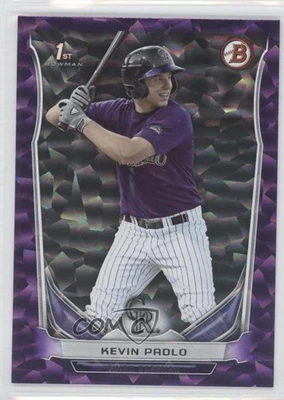 2014 Bowman Draft Purple Ice /99 Kevin Padlo #DP123 - Image 1 of 2