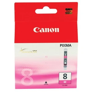 Genuine Canon CLI-8M Magenta Pixma ChromaLife 100 Ink Cartridge - Picture 1 of 1