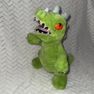 Peluche años 90 vintage Rugrats dinosaurio reptar 14” Viacom Klasky Csupo Inc 1997 - Imagen 1 de 15