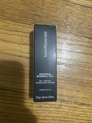 bareMinerals Original Mineral Veil Set + Protect Brush Mineral SPF 25 .18 Oz - Image 1 of 4