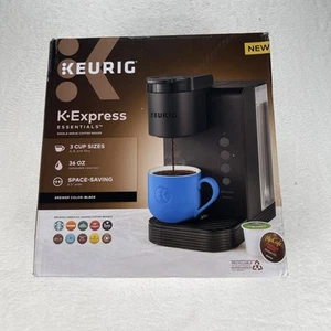 Keurig K-Express Essentials Matte Black Single-Serve K-Cup Pod Coffee Maker - Picture 1 of 5