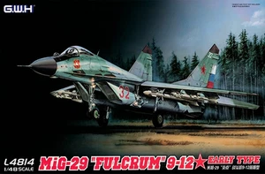 Great Wall Hobby 1/48 MiG-29 9-12 Fulcrum Early Type - Kit L4814 con Eduard FE682 - Imagen 1 de 4