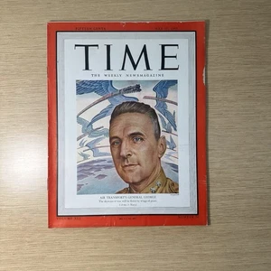TIME MAGAZINE AIR TRANSPORT'S GENERAL GEORGE NUMBER 20 MAY 17, 1943 - Picture 1 of 7