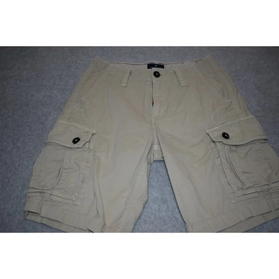 American Eagle Cargo Shorts Mens Size 29 Flat Front Tan Cotton Camping Hiking - Image 1 of 4