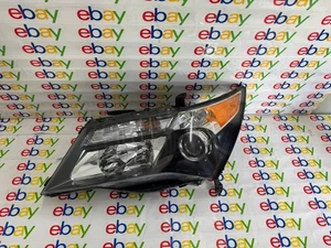 10-13 ACURA MDX FRONT LEFT HEADLIGHT DRIVER HEAD LAMP OEM DAMAGED - Picture 1 of 20