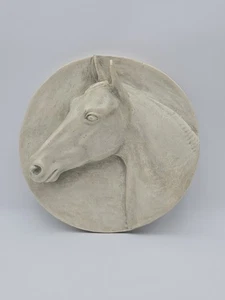 Design Toscano Horse Head Wall Plaque Sculpture 10" Equestrian Bas-Relief Resin - Picture 1 of 6