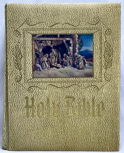 Holy Bible New Standard Reference Special Blue Ribbon Red Letter Edition 1971 - Picture 1 of 12