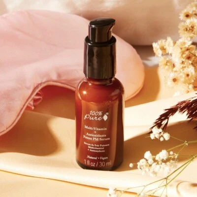 Nuevo suero PM potente multivitamínico + antioxidantes 100 % puro 1 oz precio de venta sugerido por el fabricante 72 USD Foto 1 de 2