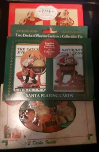 Coca Cola Holiday Playing Cards 3 Sets New In Pkg - Picture 1 of 7