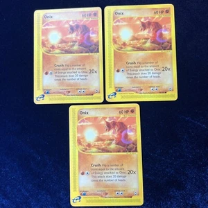 Onix 98/147 Aquapolis Pokemon E Series Card Vintage 2002 Nintendo 3 - Picture 1 of 8