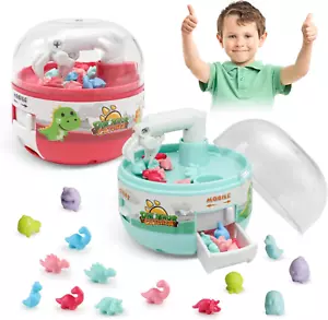 Mini Claw Machine for Kids&Adults,2 Pack,48 Tiny Stuff Prizes,Micro Candy Claw M - Picture 1 of 7