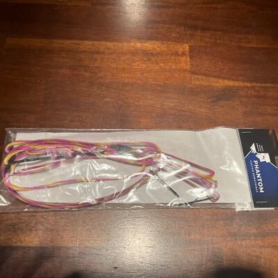 Bowtech Carbon Rose Phantom Custom Bowstring String Set Gold Magenta Colored - Image 1 of 4