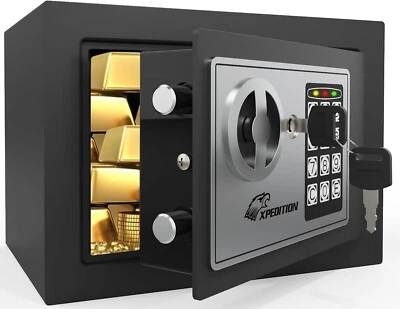 BRANDED Caja Fuerte Grandes Cajas Fuertes Digitales De Seguridad Contra Fuego Dinero NEW
