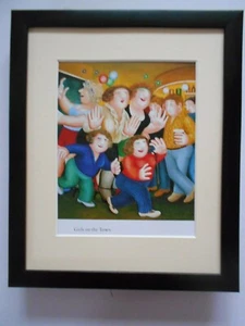 Beryl Cook print 'Girls On The Town' FRAMED - Picture 1 of 2