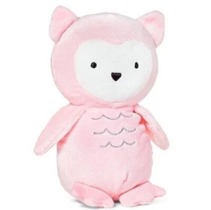 NWT Carters Precious Firsts Target Pink Plush Owl Baby Toy Crinkle Wings 66840 - Picture 1 of 7