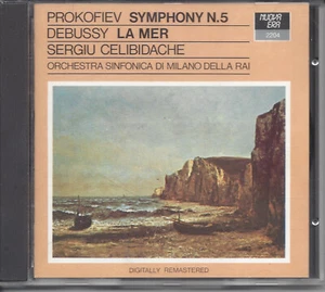 Prokofiev: Symphony No. 5; Debussy: La Mer -- Celibidache, Sym. Orch. of Milan - Picture 1 of 2