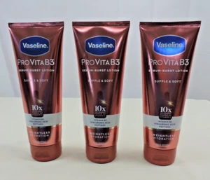 Lote de 3 vaselina Pro Vita B3 suero ráfaga loción flexible y suave - Imagen 1 de 3