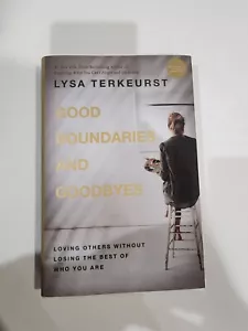Good Boundaries and Goodbyes Lysa Terkeurst Hardcover Book Self-Help Christian - Picture 1 of 3