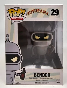 Funko Pop BENDER #29 Futurama Animation Vinyl Figur Protector Vaults TOY NEU - Bild 1 von 6