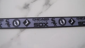 7/8" Chicago White Sox Grosgrain Ribbon - BTY - Picture 1 of 1