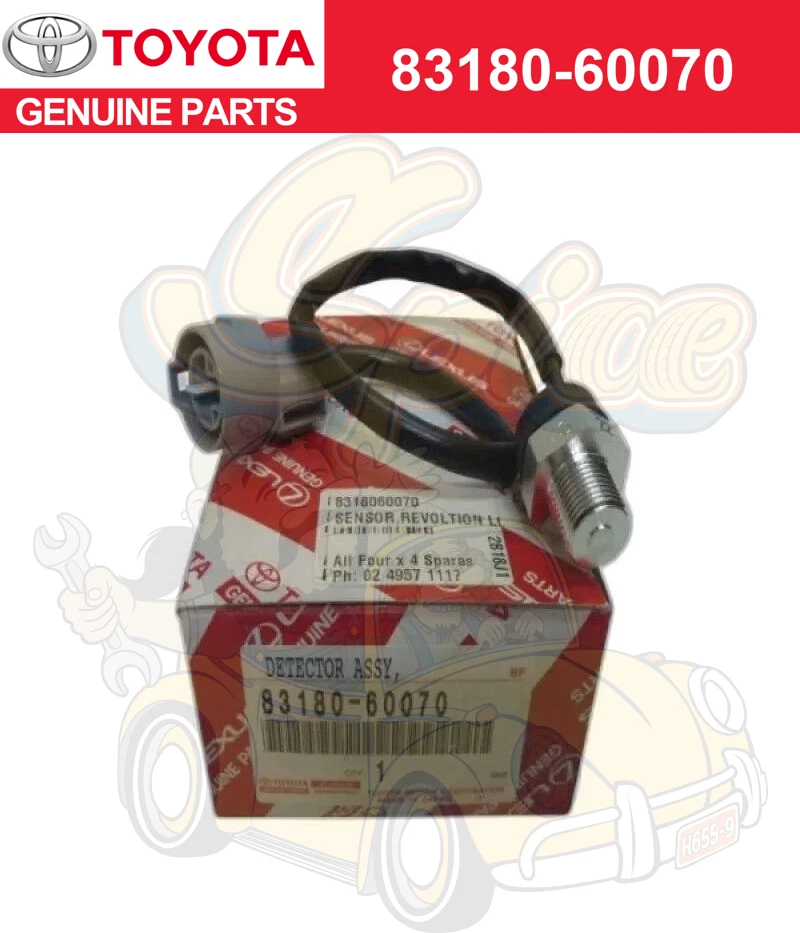 Toyota Genuine Land Cruiser Prado DETECTOR ASSY, REVOLUTION 83180-60070 - Image 1 of 1