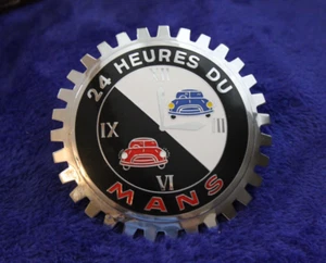 24 Heures Du Mans Grille Badge Plate Topper Sign Bumper Accessory - Picture 1 of 7