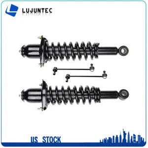 4 Pieces Rear Struts + Sway Bar Links for 03-08 Toyota Corolla Matrix 1.8L FWD - Picture 1 of 5